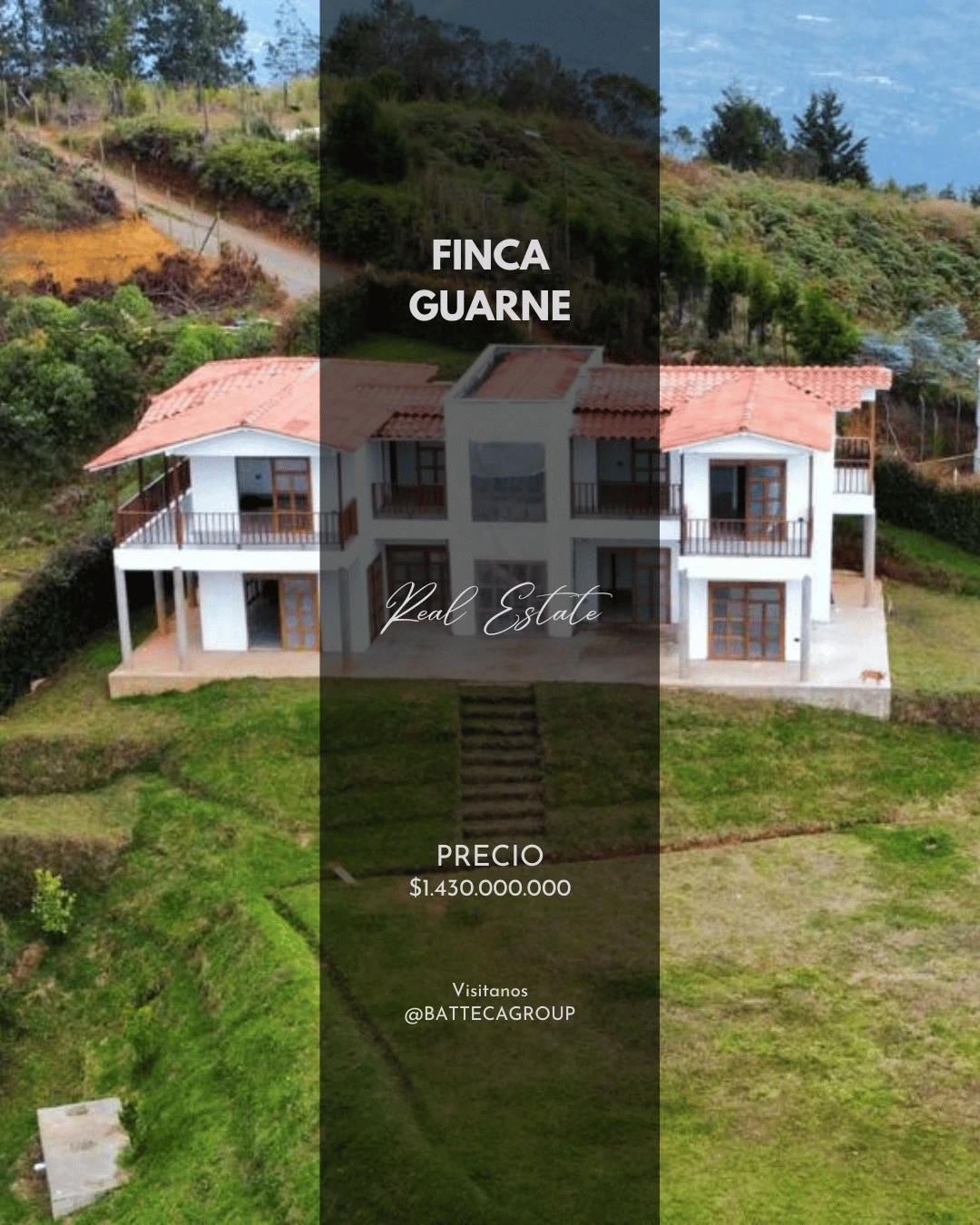 Finca campestre, sector parque Arví