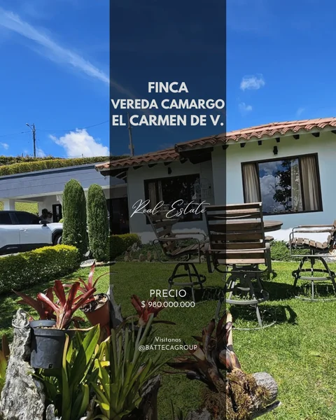 Se vende hermosa finca
