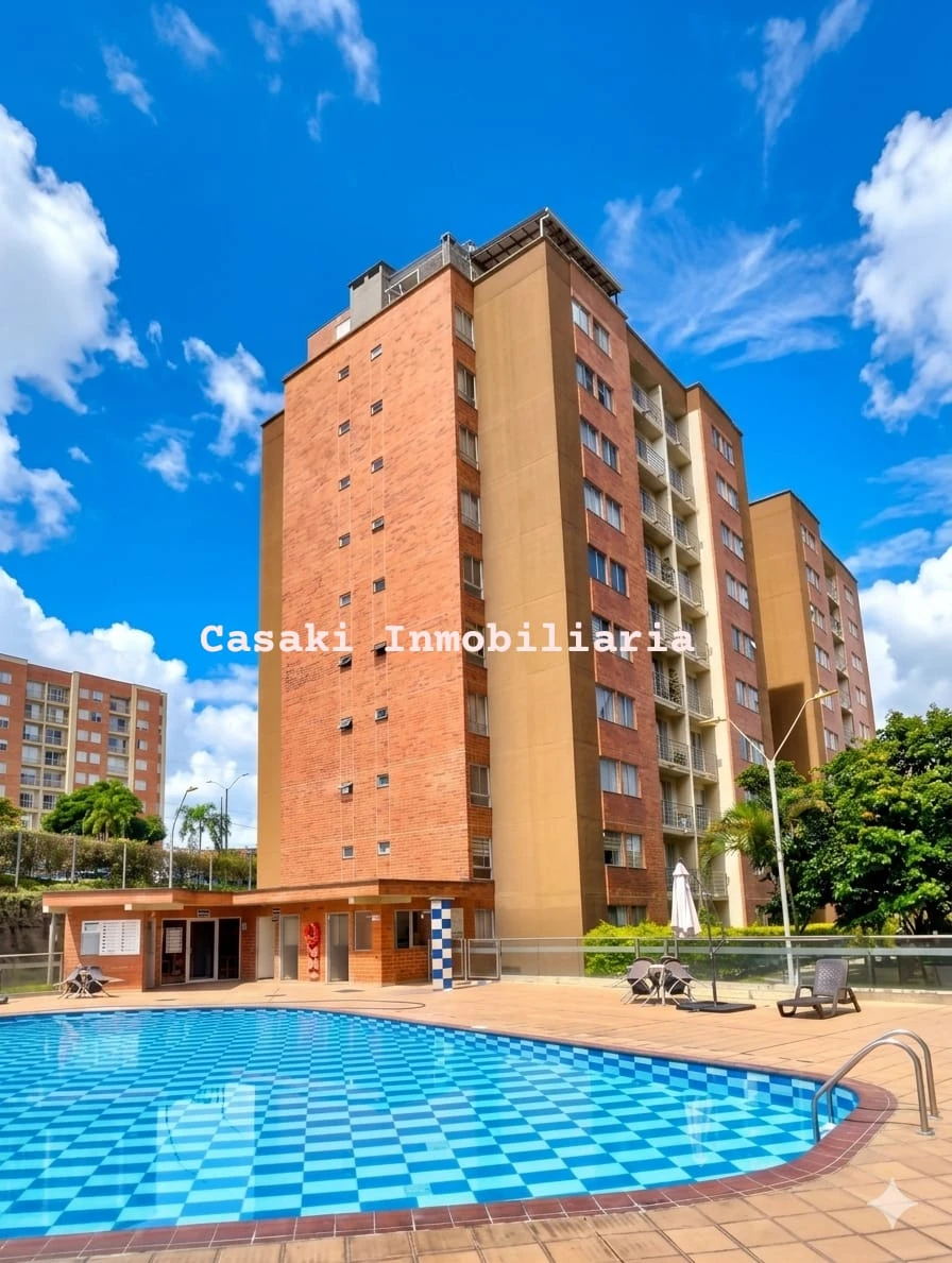 Apartamento amoblado en conjunto cerrado San silvestre