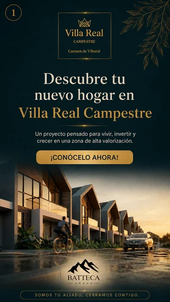 Lotes en unidad cerrada - Villa Real Campestre 