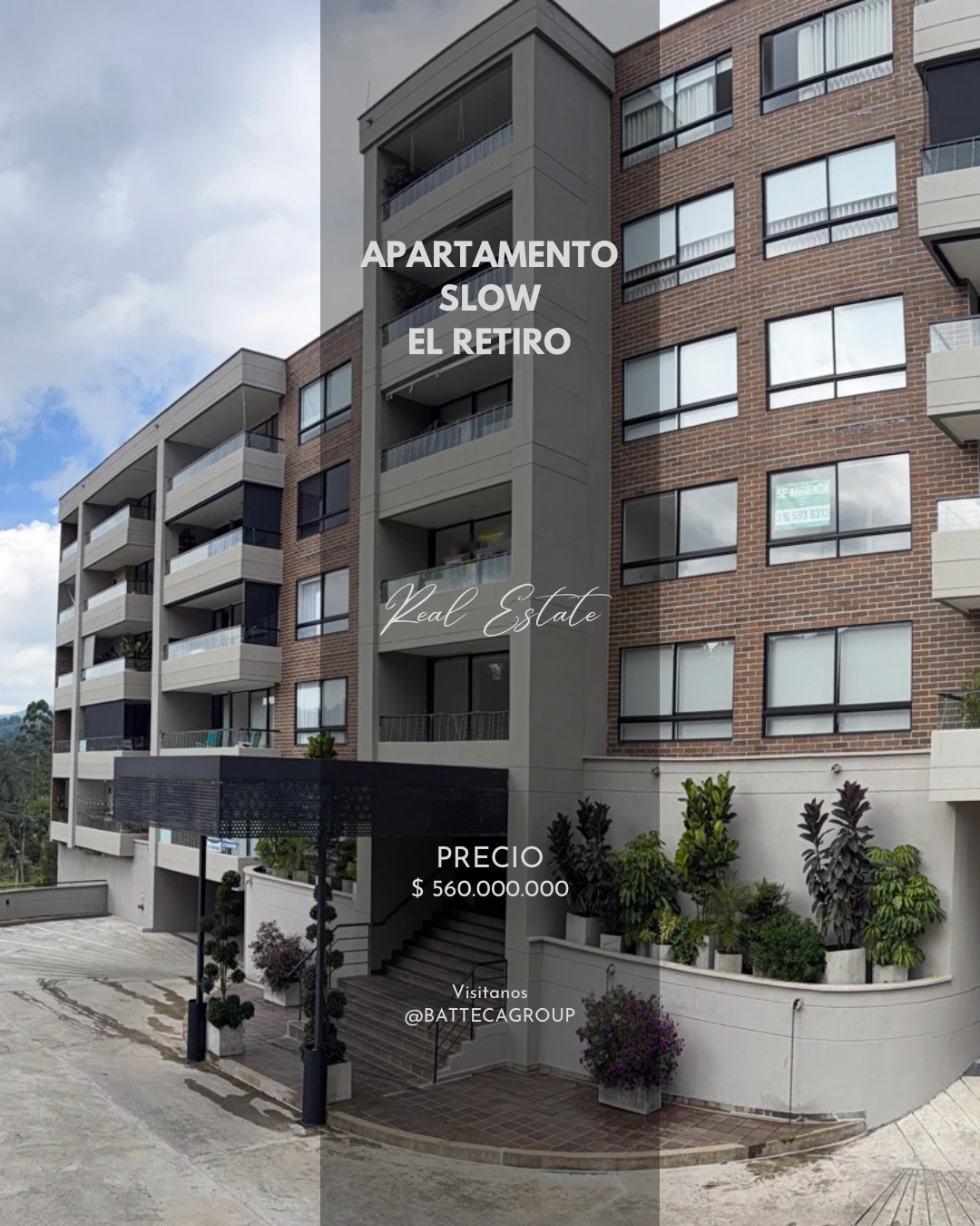 En venta apartamento en Slow - El Retiro