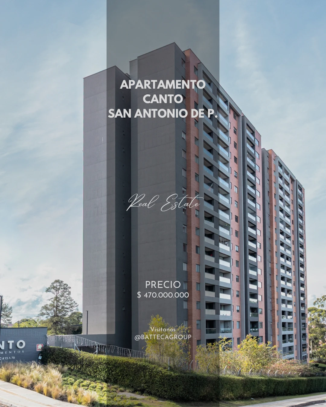 En venta apartamento en Canto - San Antonio de Pereira