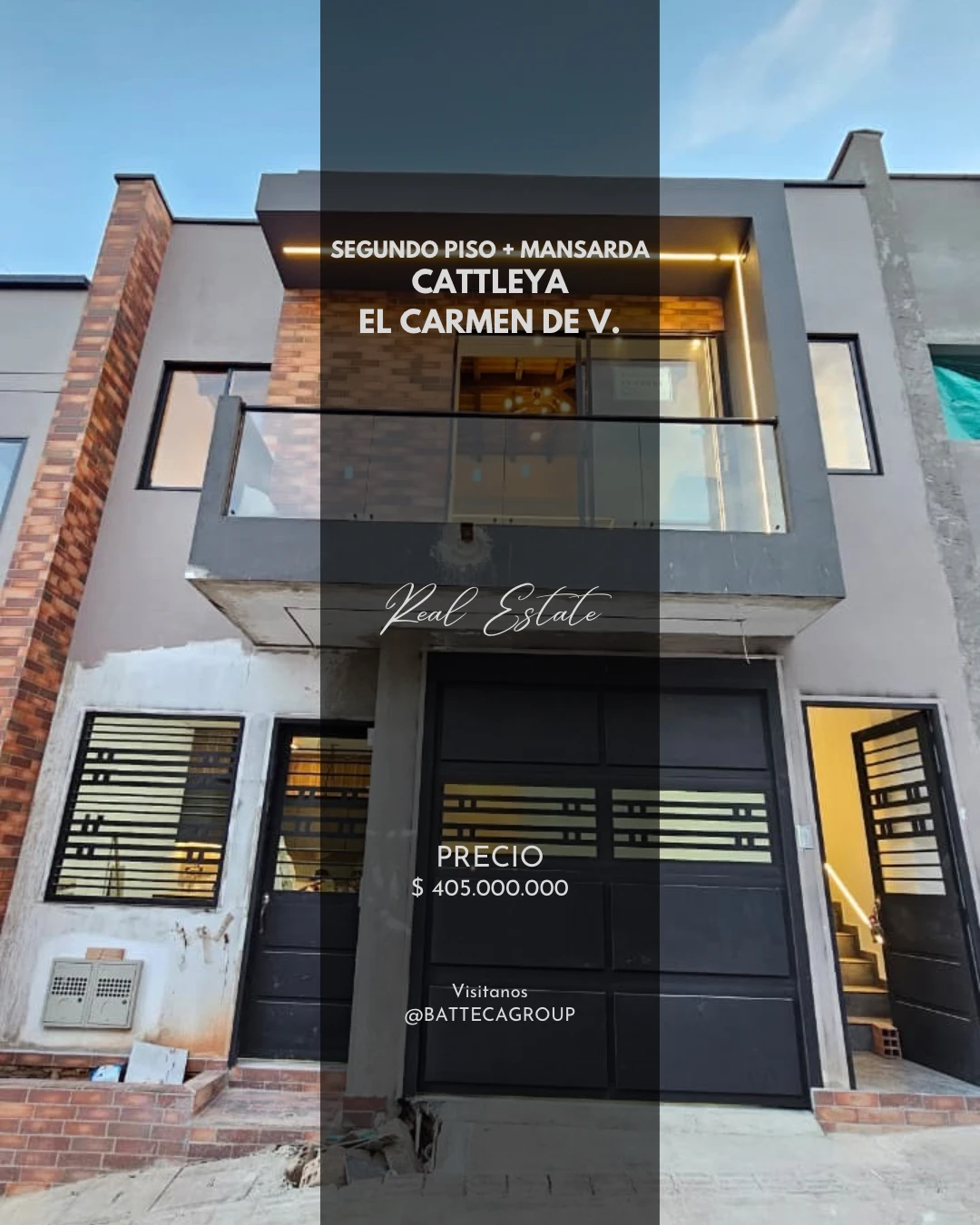 Se vende segundo piso + mansarda en Cattleya - El Carmen de Viboral