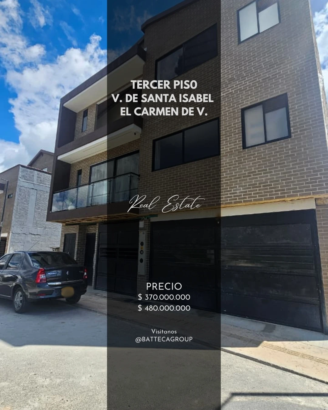 Se vende tercer piso en Villas de Santa Isabel - El Carmen de Viboral